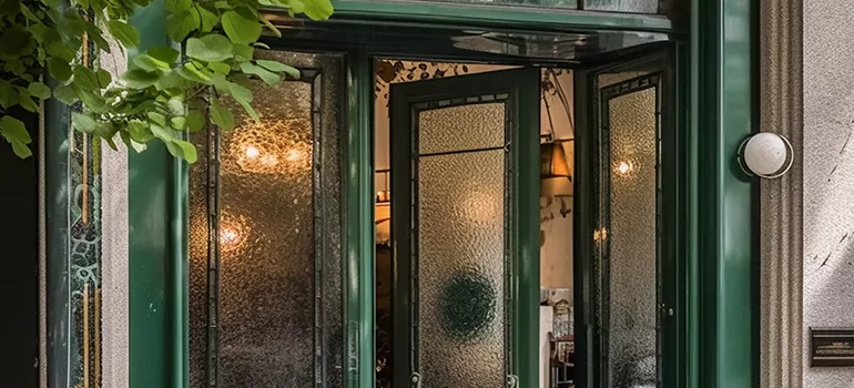 Frosted Pantry Door in Santa Clara, CA
