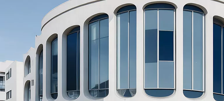 Geometric Window Curtains in Santa Clara, CA